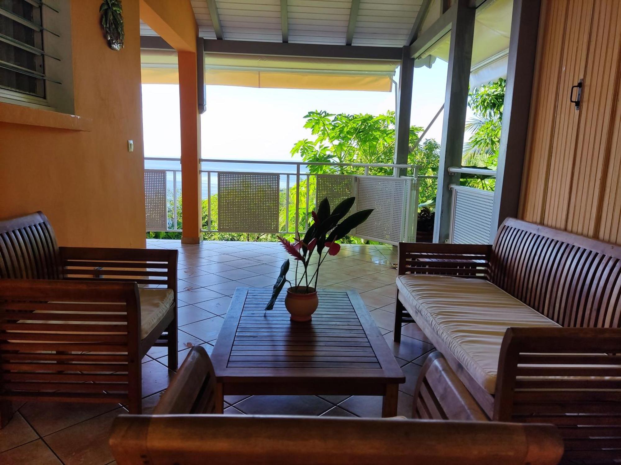 With Sea View In Holiday home Deshaies